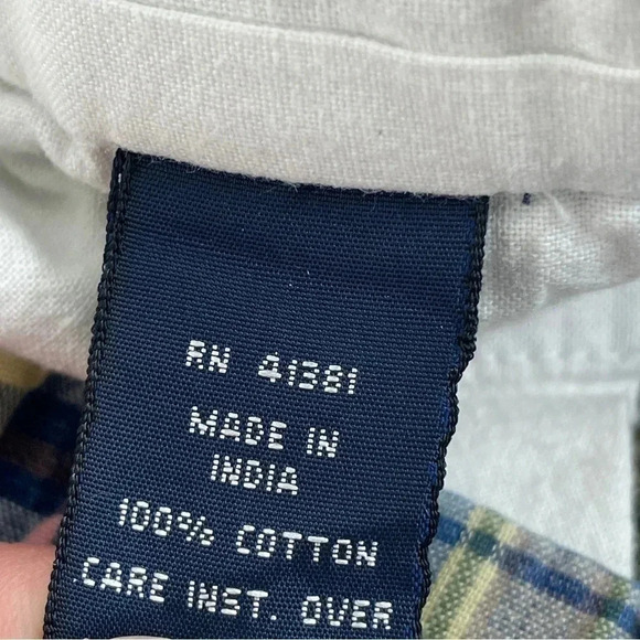 Polo By Ralph Lauren patchwork shorts light fade Mens Size 37 waist 0298 - Picture 8 of 9